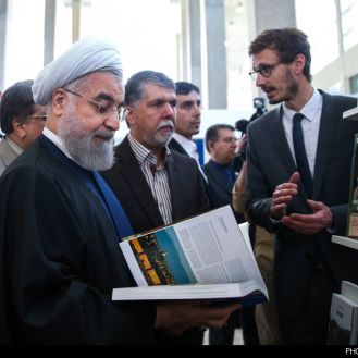 Fiera del libro Iran Teheran I-Pars Rohani Italia